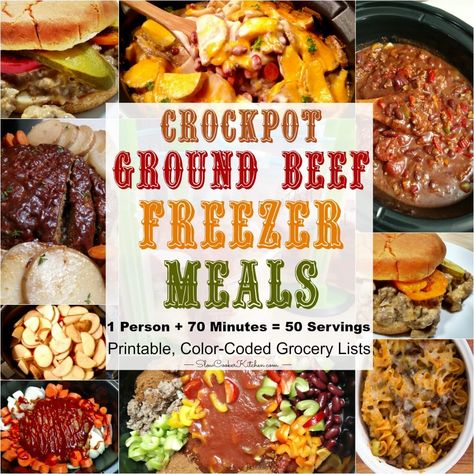 Ground Meat Crockpot Recipes, Freezer Meals Crockpot, Ground Beef Freezer Meals, Ground Beef Crock Pot Recipes, Recipes Freezer Meals, Ground Beef Crock Pot, Beef Crock Pot Recipes, Beef Crock Pot, Ground Beef Crockpot Recipes