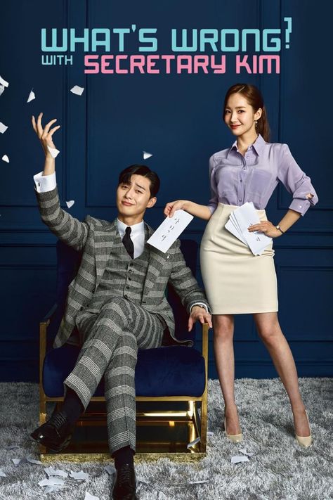 What's Wrong With Secretary Kim Poster, Kim English, Secretary Kim, What's Wrong With Secretary Kim, Jin Kim, Watch Korean Drama, Korean Drama Romance, Park Seo Joon, Korean Shows