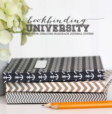 Bookbinding University: How to Make a Hardcover | Damask Love Blog Buku Diy, Diy Notebook Cover, Diy Buch, Bookbinding Tutorial, Diy Tumblr, Diy Notebook, Diy Journal, Handmade Books, Diy Book