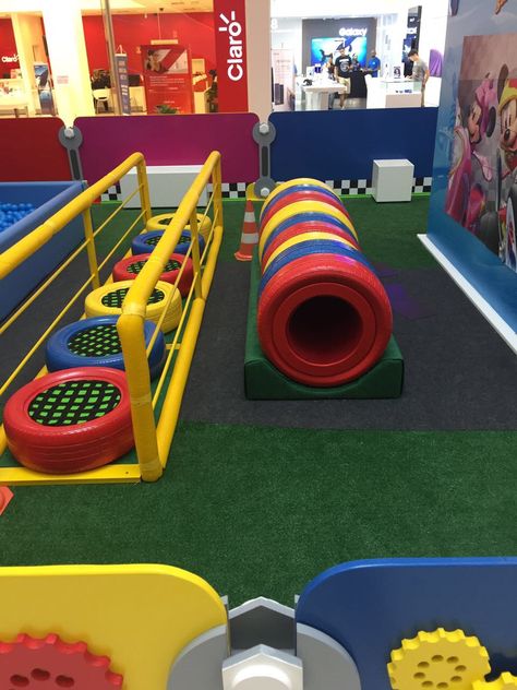 Diy Dog Playground, Sensory Kids Room, Daycare Room Design, Daycare Playground, Tire Playground, Puppy Playground, Dog Friendly Backyard, Cool Playgrounds, Indoor Playroom