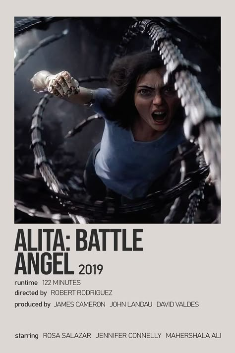 where to watch: Disney+ (subscription required) or Apple TV ($4.99 CAD) Alita Battle Angel, Movies To Watch Teenagers, Classic Films Posters, Movie Card, Iconic Movie Posters, New Movies To Watch, Battle Angel, Film Posters Minimalist, Great Movies To Watch