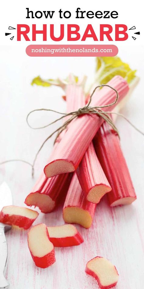 Vegan Rhubarb, Easy Rhubarb Recipes, Freeze Rhubarb, Rhubarb Muffins, Vegetables Food, Rhubarb Desserts, Rhubarb Recipes, Cooking Guide, Food Dinner