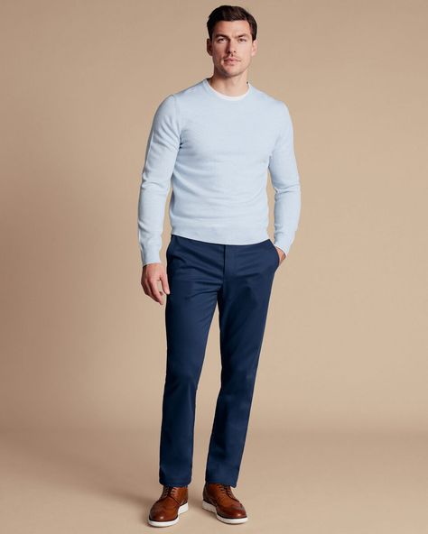 recommendations image Blue Chinos Men Outfits, Chino Pants Men Outfits, Blue Pants Outfit Men, Navy Blue Pants Outfit, Blue Chinos Men, Fall Weather Outfits, Chinos Men Outfit, Blue Pants Outfit, Slacks Outfit