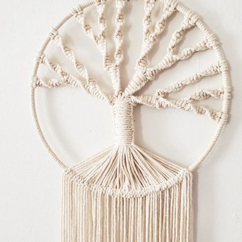 Youtube macrame tutorial for tree of life Tree Of Life Macrame Pattern Tutorial Free, Macrema Tree Of Life Diy, Macrame Tree Of Life Wall Hanging, Tree Of Life Bedroom Decor, Macrame Wall Hanging Tree Of Life, Free Macrame Tree Of Life Patterns, Macrame Family Tree Tutorial, Macrame Tree Of Life Tutorial Video, Tree Of Life Macrame Pattern Free