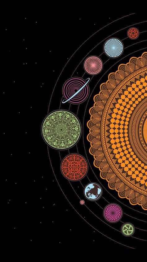 Solar system iphone wallpaper http://iphonetotkok-infinity.hu Iphone 4/4s, Iphone 5/5s/5c Wallpaper Seni, Mandala Wallpaper, Tapeta Galaxie, 판타지 아트, Sanskrit, Vintage Wallpaper, Mandala Design, Iphone 5s, Sacred Geometry