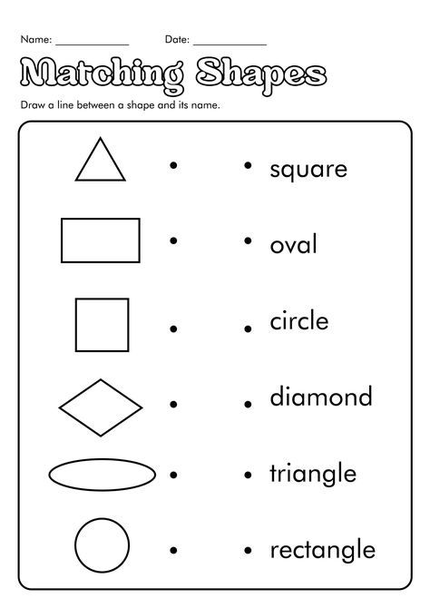 2d Shapes Worksheet Kindergarten, Plane Shapes Worksheets, Matching Type For Kindergarten, Shape Worksheet Grade 1, Shapes Worksheet For Class 1, 2d Shapes Worksheets For Grade 1, Shapes Worksheet For Grade 2, 2d Shapes Worksheet, Shapes Worksheets For Kindergarten