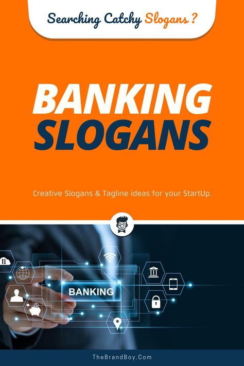 Banking is the Core thing for Every Business. As per your Financial Strength, you can Choose your Bank’s Business Short term or Long term Finance. Banking is the Very vast Field and you need an adequate knowledge about Banking Terms to get acumen in this Business. #CatchyBusinessSlogans #Slogans&Taglines #SlogansIdeas #CatchyTaglines #BusinessTaglines #BankingSlogans Banking Terms, Catchy Taglines, Bank Quotes, Banks Advertising, Advertising Slogans, Business Shorts, Business Slogans, Catchy Slogans, Finance Bank