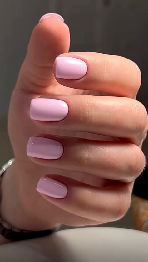 Short Pink Nails, Pink Wedding Nails, Unghie Sfumate, Baby Pink Nails, Milky Nails, Pink Gel Nails, Casual Nails, Nagel Inspo, Pink Nail