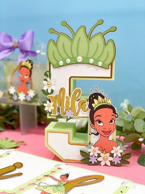 Princess Tiana Room Decor, Tiana Party Ideas, Princess Tiana First Birthday Party, Baby Tiana Birthday Party, Princess Tiana Party Ideas, Princess Tiana Birthday Party Ideas, Princess And The Frog Birthday Party, Princess And The Frog Party, Tiana Party