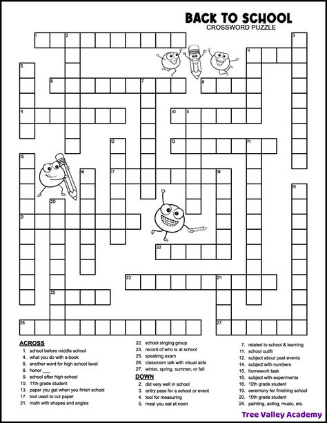 Middle School Crossword Puzzle, Middle School Activity Sheets, Back To School Crossword Puzzle, Grade 6 Spelling, 6th Grade Spelling Words, Crossword Puzzles Printable, Crossword Puzzles For Kids, Back To School Word Search, Spelling Word Activities