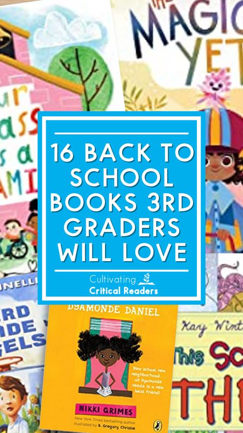 3rd Grade Books To Read Aloud, 3rd Grade Beginning Of The Year Activities, 3rd Grade Classroom Reading, Read Aloud Activities 3rd Grade, Beginning Of The Year Activities 3rd Grade, Third Grade Books To Read, Read Alouds For 3rd Grade, 3rd Grade Picture Book Read Alouds, Best Read Alouds For 3rd Grade