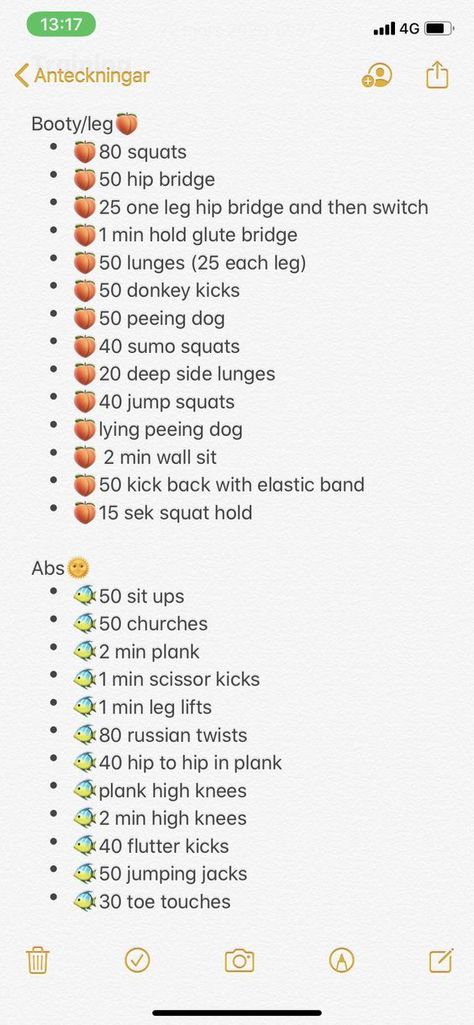 Booty workout ideas Workout Notes Iphone, Teen Workout Plan, Summer Body Workout Plan, Summer Bod, Workout List, Routine Ideas, Workouts For Teens, Daily Workout Plan, Month Workout