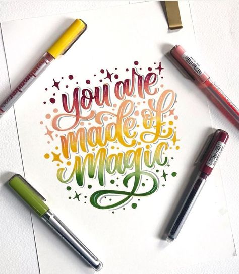 Pin by Jennifer Flanagan-Leger on Quotes in 2022 | Brush pen lettering, Hand lettering quotes, Hand lettering worksheet Hand Lettered Quotes Doodles, Quotes Hand Lettering, Calligraphy Quotes Doodles, Pen Lettering, Brush Lettering Quotes, Hand Lettering Worksheet, Brush Pen Lettering, Graffiti Lettering Fonts, Calligraphy For Beginners