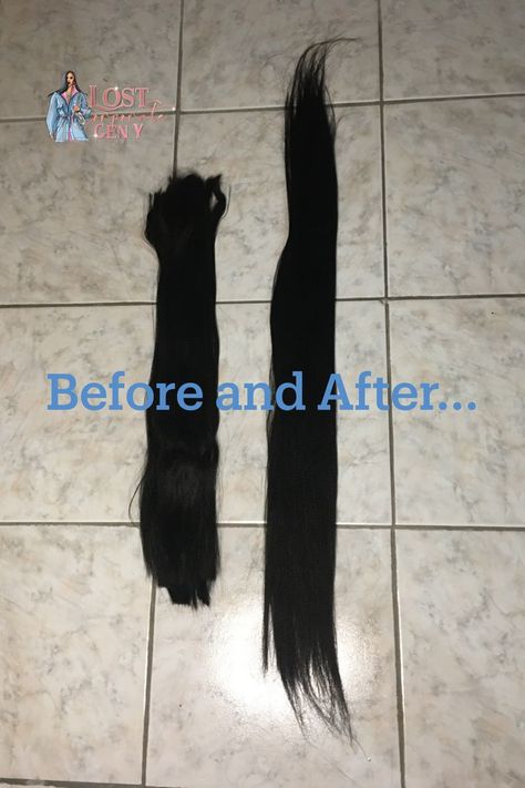 Basic tutorial on how to stretch braiding hair to get rid of blunt ends. Stretch Hair, Mom Hairstyles, Braiding Hair, The Process, No More, Braided Hairstyles, Hair