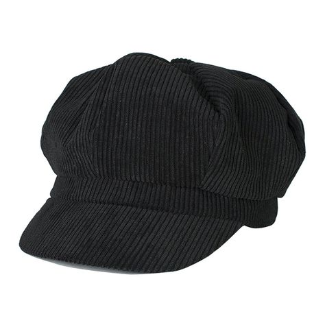 Unisex Cotton Corduroy Newsboy Cap Gatsby Ivy Hat - Black - CQ12LOAGL2V - Hats & Caps, Women's Hats & Caps, Newsboy Caps  #hats #caps #style #fashionwomen #capsforwomen #Newsboy Caps Paperboy Hat, 90s Hats, Ivy Hat, Hat Aesthetic, Black Hats, Hat Beret, Newsboy Hat, Trendy Hat, Women Hat