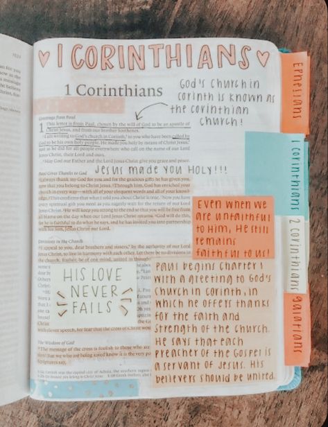 Pretty Bible Notes, She Reads Truth Bible Study, 1 Corinthians Bible Journaling, Corinthians Bible Journaling, She Reads Truth Bible Journaling, Corinthians Bible, She Reads Truth Bible, She Reads Truth, Bible Things