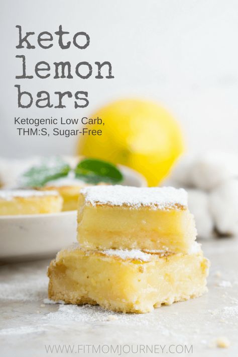 Keto Lemon Bars, Lemon Bar Recipe, Lemon Bar, Desserts Keto, Lemon Bars Recipe, Postre Keto, Sugar Free Low Carb, Low Carb Dessert, Keto Brownies