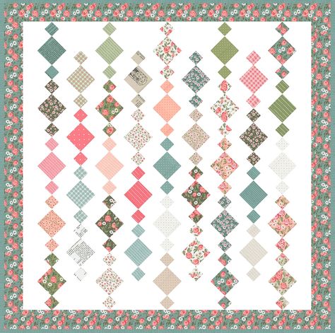 FREE Chandelier Quilt Pattern + Video Tutorial by Jenny Doan of MSQC Chandelier Quilt Pattern, Chandelier Quilt, Charm Pack Patterns, Missouri Quilt Tutorials, Missouri Star Quilt Company Tutorials, Missouri Star Quilt Tutorials, Layer Cake Quilt Patterns, Charm Pack Quilt Patterns, Charm Square Quilt