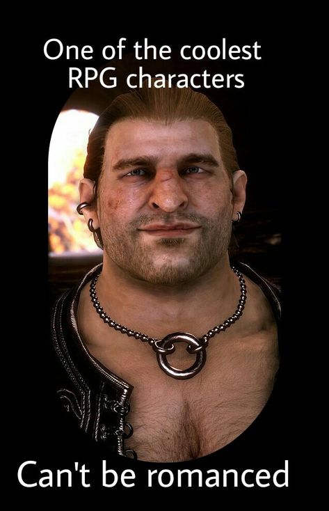 Varric Tethras is a catch. Varric Tethras Romance, Dragon Age Varric, I Want Him So Bad, Varric Tethras, Dread Wolf, Solas Dragon Age, Dragon Age Memes, Dragon Age Funny, Dragon Age Romance