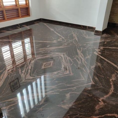 Granite Flooring - Advantages And Disadvantages House Tiles Flooring Ideas, Granite Floor Tiles, Floor Pattern Design, Marble Floor Pattern, Floor Tiles Design, How To Clean Granite, Marble Flooring Design, Exterior Wall Tiles, Small House Front Design