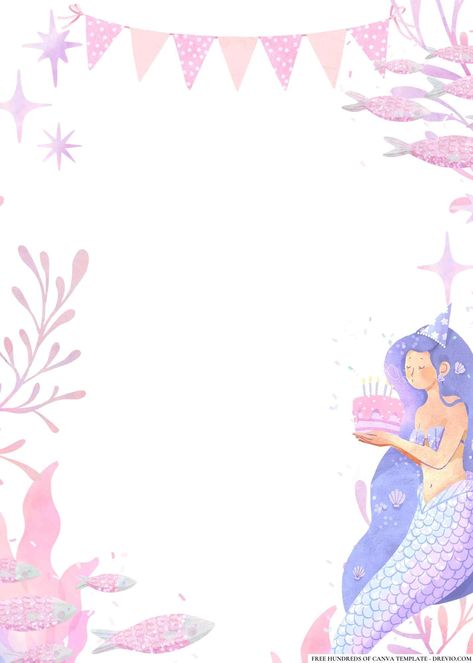 Awesome Tips for Hosting an Enchanting Mermaid-Themed Birthday Party with FREE Invitations! Planning a birthday bash that's brimming with enchantment? Look no further than a mermaid magic-themed extravaganza! Creating a memorable celebration filled with ocean-inspired wonders doesn't have to... 5 Birthday Invitation Card, Mermaid Birthday Party Invitations Free Printable, Mermaid Birthday Invitations Free, Mermaid Invite, Birthday Party Invitations Free, Mermaid Birthday Party Invitations, Mermaid Invitation, Magic Birthday, Diy Birthday Invitations