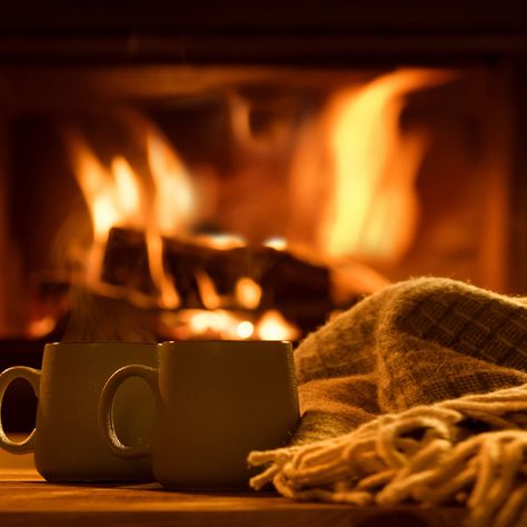 Winter Fireplace, Home Aesthetic, Cozy Aesthetic, Best Build, Cozy Fireplace, Modern Fireplace, The Fireplace, Coffee Cozy, Autumn Cozy