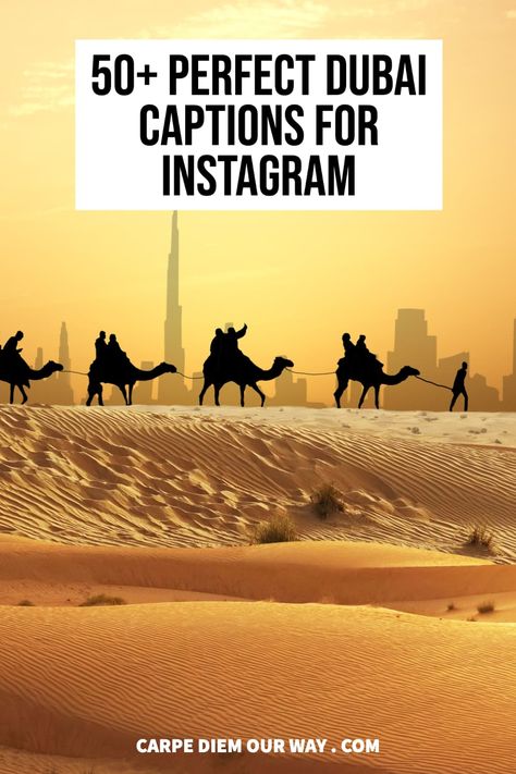 Captions For Dubai Pictures, Dubai Captions For Instagram, Desert Quotes, Desert Quote, Sea Captions, Dubai Instagram Pictures, Dubai Quotes, Unique Captions, One Word Caption