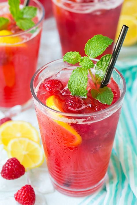 Nonalcoholic Summer Drinks, Vodka Watermelon, Peach Tea Recipe, Summer Drinks Nonalcoholic, Watermelon Cooler, Kid Friendly Drinks, Wine Sangria, Winter Drink, Summer Drinks Alcohol