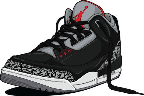 How To Draw Jordans, 3 Cartoon, Jordan Shoe, Jordan Logo, Cartoons Png, Ad Campaigns, Unique Shoes, Air Jordan Shoes, Jordan 3