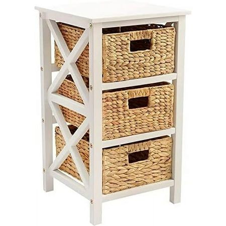 Wooden basket decor