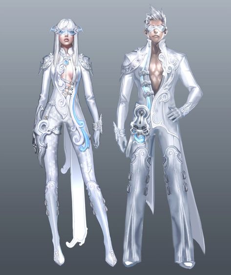 Gunner 4.5 Abyss Armor Concept Art from Aion #art #illustration #artwork #gaming #videogames #gamer Elf Kostüm, Concept Art Character, Armor Concept, Fantasy Clothing, Fantasy Fashion, Character Outfits, White Outfits, Manga Drawing, Anime Outfits