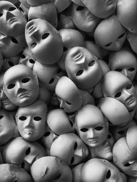 Black And White Masks Art, Anonymous Mask, Mask Aesthetic, Creepy Photos, White Mask, Fiction Book, Masks Art, Black And White Wallpaper, Creepy Art