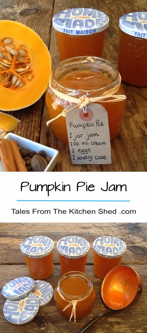 Kitchen Shed, Jam Canning, Pumpkin Pie Cupcakes, Pumpkin Jam, Cookies Pumpkin, Cheesecake Oreo, Recipes Pumpkin, Pie Cupcakes, Jam Recipes Homemade