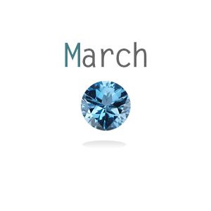 Aquamarine March's Birthstone Flowers For Each Month, March Pisces, March Baby, Birthstones By Month, Hello March, March Born, March Month, Memory Locket, Birthstone Colors