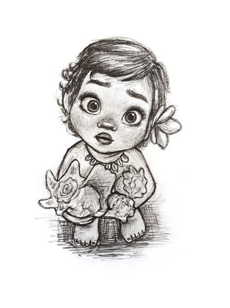 Moana Sketches, Drawing Ideas Disney, Skitse Bog, Princess Sketches, Easy Disney Drawings, Disney Drawings Sketches, 디즈니 캐릭터, Disney Art Drawings, Disney Sketches