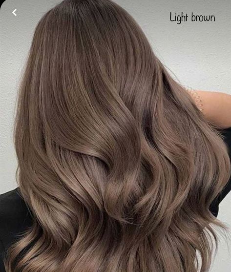 Shades Of Brown Hair Color, Ash Brown Hair Dye, Dark Ash Brown Hair, Shades Of Brown Hair, Brown Hair Color Chart, Dark Ash Brown, Pelo Cafe, Amazon Hair, Brown Hair Shades