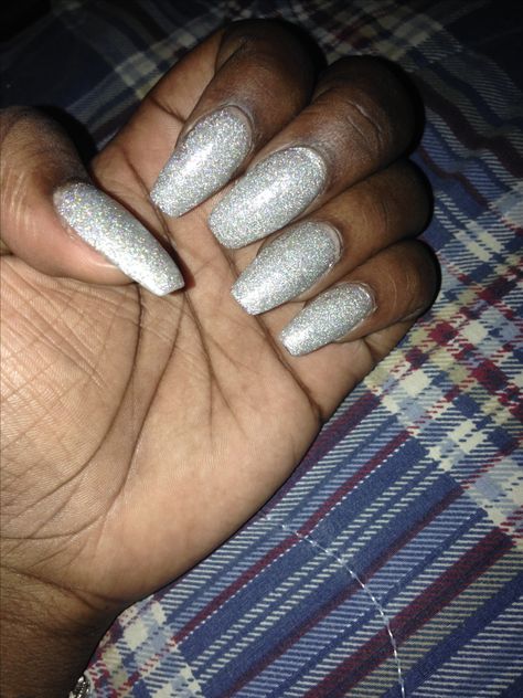 Silver nails Nail Beauty, Silver Nails, Nails, Silver, Beauty, Quick Saves, Color