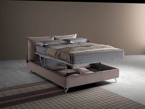 Letto Contenitore Piede Alto Modello Desiderio Zona notte, Letti, Letti imbottiti Letto King Size, Parents Bedroom, Cama King Size, French Bed, Lit King Size, Contemporary Bed, Bed Base, Cool Beds, Upholstered Beds