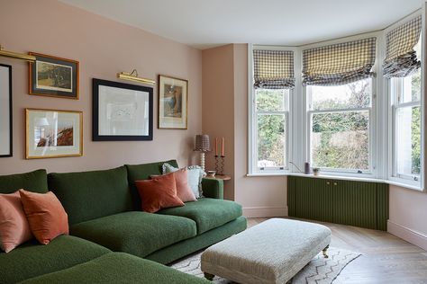 Victorian Townhouse, Cosy Living, Quiet Corner, Pink Living Room, Cosy Living Room, Property Design, English House, Pink Room, Living Room Inspo