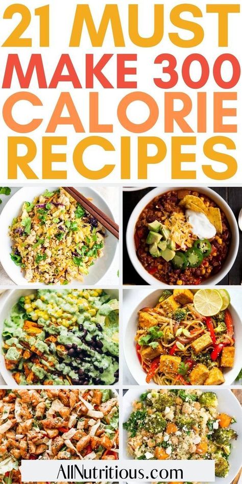 If you are looking to lower your calorie intake for your weight loss diet these delicious 300 calorie meals will help you. You will love having these low calorie meal ideas for a healthy lunch or dinner this week. Low Calorie Dinner Bowls, Low Calorie Salad Ideas, Healthy Low Calorie Dinner Ideas, Extremely Low Calorie Recipes, Cheap Calorie Deficit Meals, 300 Calorie Meals Dinner, Low Calorie Bowl Recipes, Low Calorie Rice Bowls, Extremely Low Calorie Meals