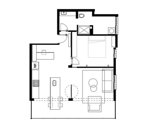 70sqm Apartment, Tel Aviv - Fineshmaker 70 Sqm Apartment, Work Work Work, Smile More, European Designs, Interior Inspo, Musical Instruments, Everyday Essentials Products, Architecture Design, House Plans