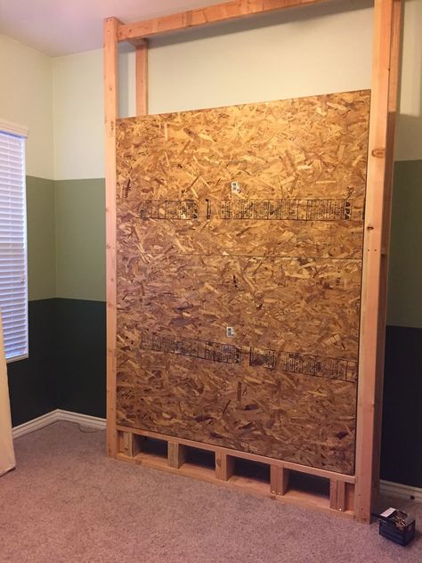 Diy Murphy Bed, Murphy Bed Ideas, Murphy Bed Wall, Build A Murphy Bed, Ikea Apartments, Murphy Bed Ikea, Modern Murphy Beds, Murphy Bed Diy, Murphy Bed Plans