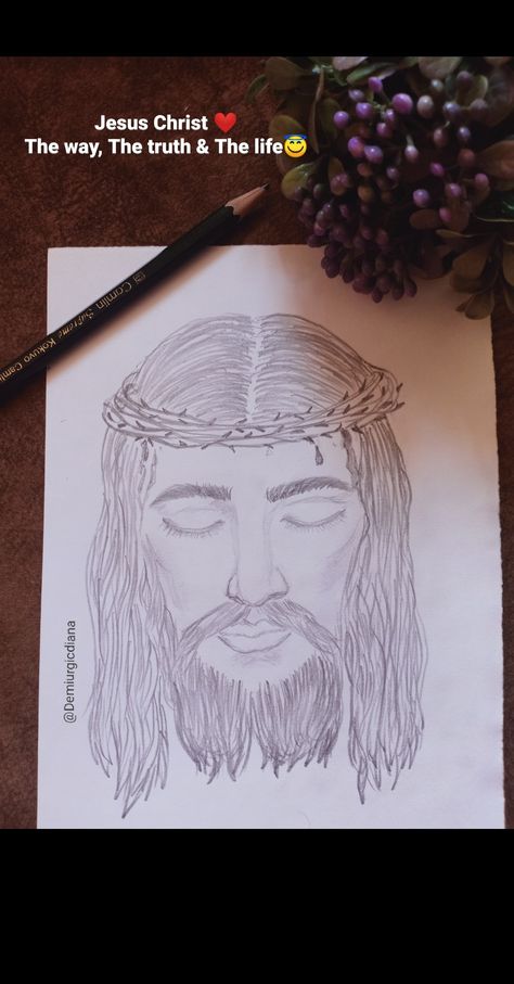 Jesus Christ Sketch, Jesus Drawing Easy, Jesus Drawings Sketches, Jesus Painting Easy, Jesus Drawing, Jesus Christ Face, Simple Face Drawing, Christian Drawings, Jesus Drawings