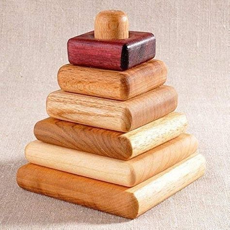 Wood Baby Toys, Handmade Kids Toys, Trendy Toys, Woodworking Toys, Handmade Wooden Toys, Wooden Baby Toys, Toddler Snacks, Natural Toys, Stacking Toys