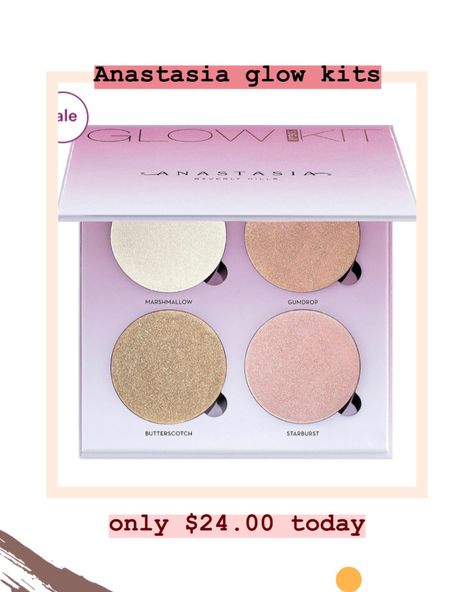 lilthoughtswithjen | LIKEtoKNOW.it - Anastasia glow kit Anastasia Highlighter, Anastasia Beverly Hills Highlighter, Sephora Highlighter, Anastasia Palette, Anastasia Beverly Hills Palette, Anastasia Beverly Hills Glow Kit, Anastasia Glow Kit, Anastasia Makeup, Coordinates Gift