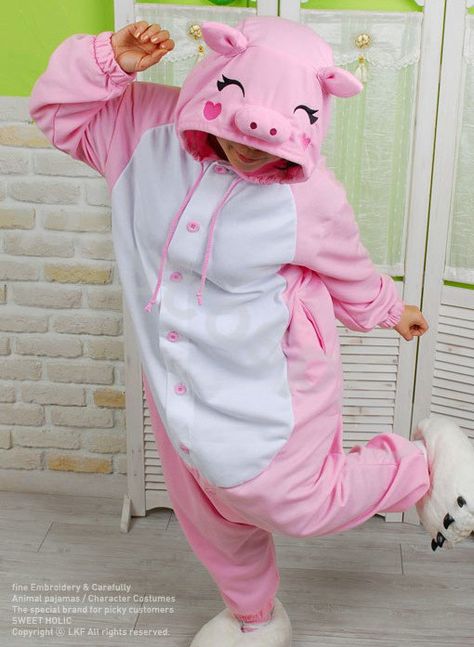 KIGURUMI Animal Pajamas Pyjamas Onesie Adult / Kid by pokcosplay, $69.99 Animal Pajamas Onesies, Dress Hoodie, Onesie Dress, Animal Pajamas, Kids Onesies, Pink Onesie, Xmas Wishes, Fairy Tale Wedding Dress, Nighty Night