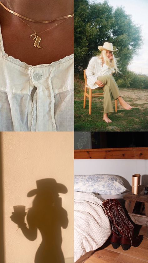 Brown Cowgirl Boots Aesthetic, Cowboy Barbie Aesthetic, Coastal Cowgirl Night Out, West Coast Cowgirl Aesthetic, Coastal Cowgirl Summer Aesthetic, Suburban Housewife Aesthetic, Cottage Cowgirl Outfits, Costal Country Aesthetic, Coastal Cottage Outfits