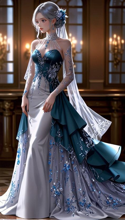 #BEAUTY ,#REALATIONSHIPS #Fashion #Outfits #Winter Outfits #Animals Fairy Princess Wedding Dress, Helping Nature, Celestial Beings, Royalty Dress, Lost Souls, Anime Inspired Outfits, Mystical World, Dress Design Sketches, Royal Outfits