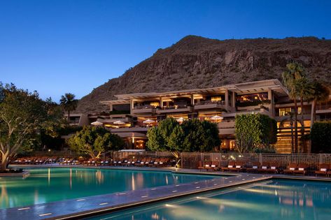 Scottsdale Resorts, Summer Staycation, Camelback Mountain, Resort Pools, Spa Offers, Living Magazine, Sonoran Desert, Private Patio, Stay The Night