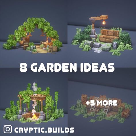 Minecraft Builder on Instagram: “A bit of greenery for your feed! 🌿 ————————— Follow @cryptic.builds for more similar content! ————————— 🔨 Built by me! 🌅 Shader: BSL 🌄…” Minecraft Greenery, Greenery Interior, Interior Greenery, Minecraft Garden Ideas, Minecraft Barn, Minecraft Garden, Minecraft Mansion, Minecraft Interior, Bangunan Minecraft